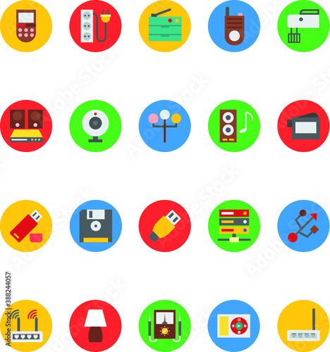 
Electronics Vector Icons 
