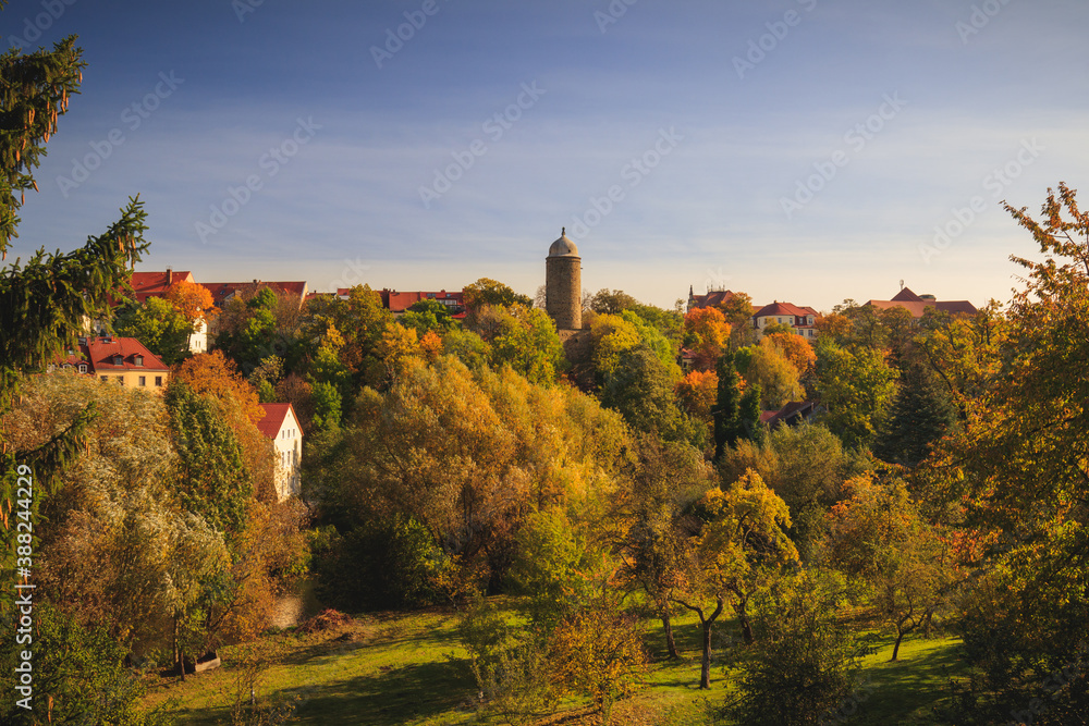 Oldtown Bautzen, Saxony in Autumn
