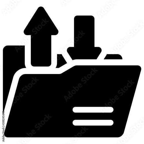 
Data with arrow indication, concept of data converting process 
