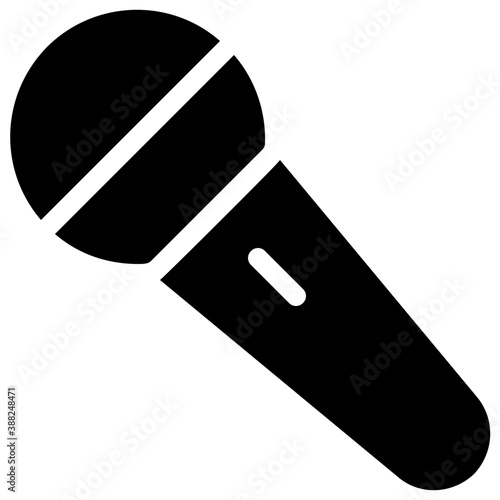 
A device to make sound louder for the listeners called microphone
