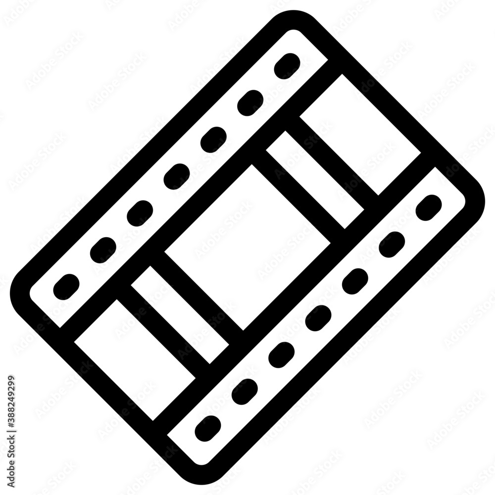 Filmstirp, a series of transparencies in a strip for projection
Filmstirp, a series of transparencies in a strip for projection