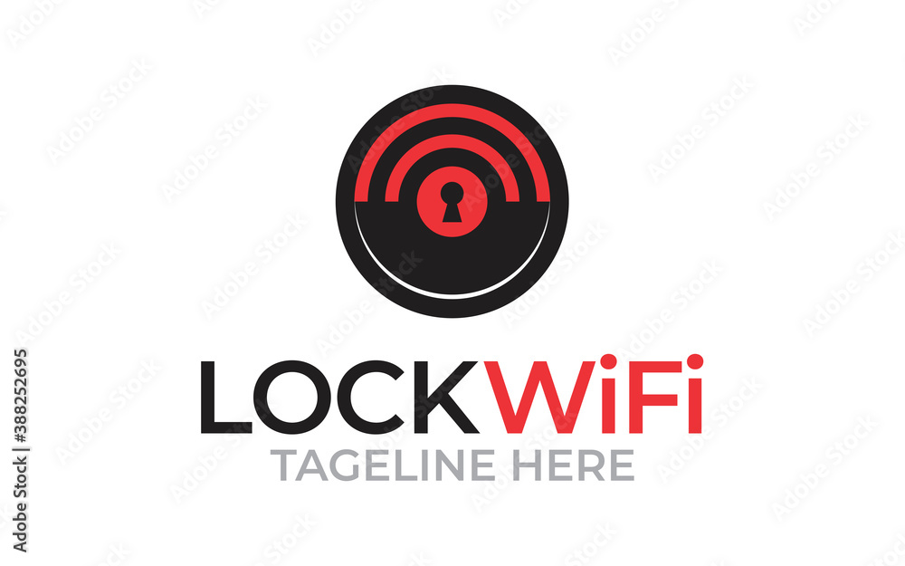Illustration graphic vector of wifi internet access logo design Illustration graphic vector of wifi internet access logo design