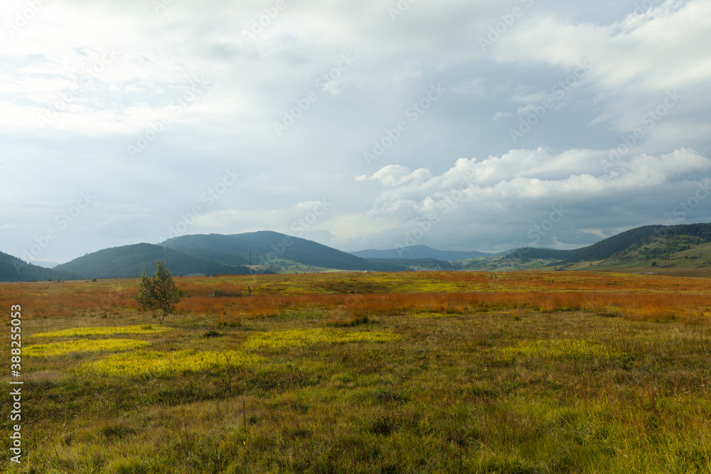 autumn mountain landscape