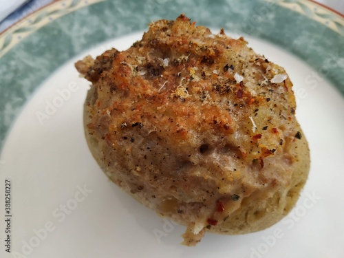 Meat Stuffed Potatoes