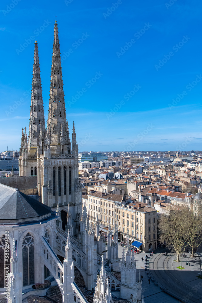 Obraz premium Bordeaux, the Saint-Andre cathedral