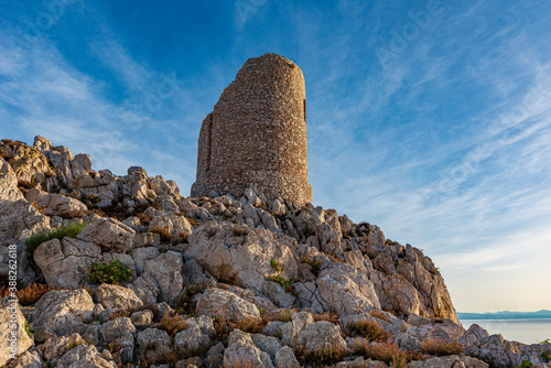 L'antica torre costiera di Capo Rama, Terrasini - provincia di Palermo IT	 photo