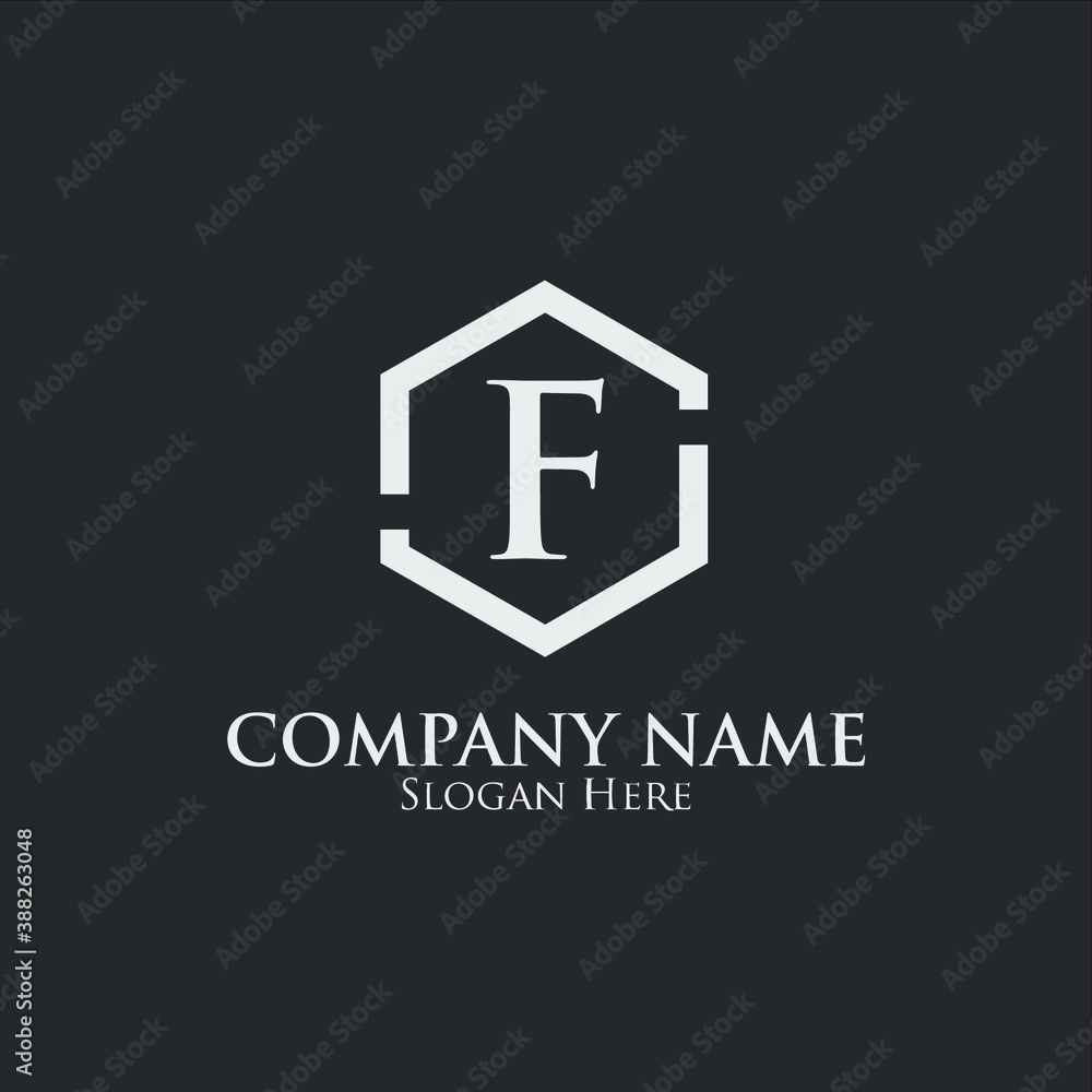 Letter logo template. inital logo. monogram company logo template Letter logo template. inital logo. monogram company logo template