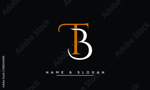 TB, BT, T, B  Abstract Letters Logo Monogram