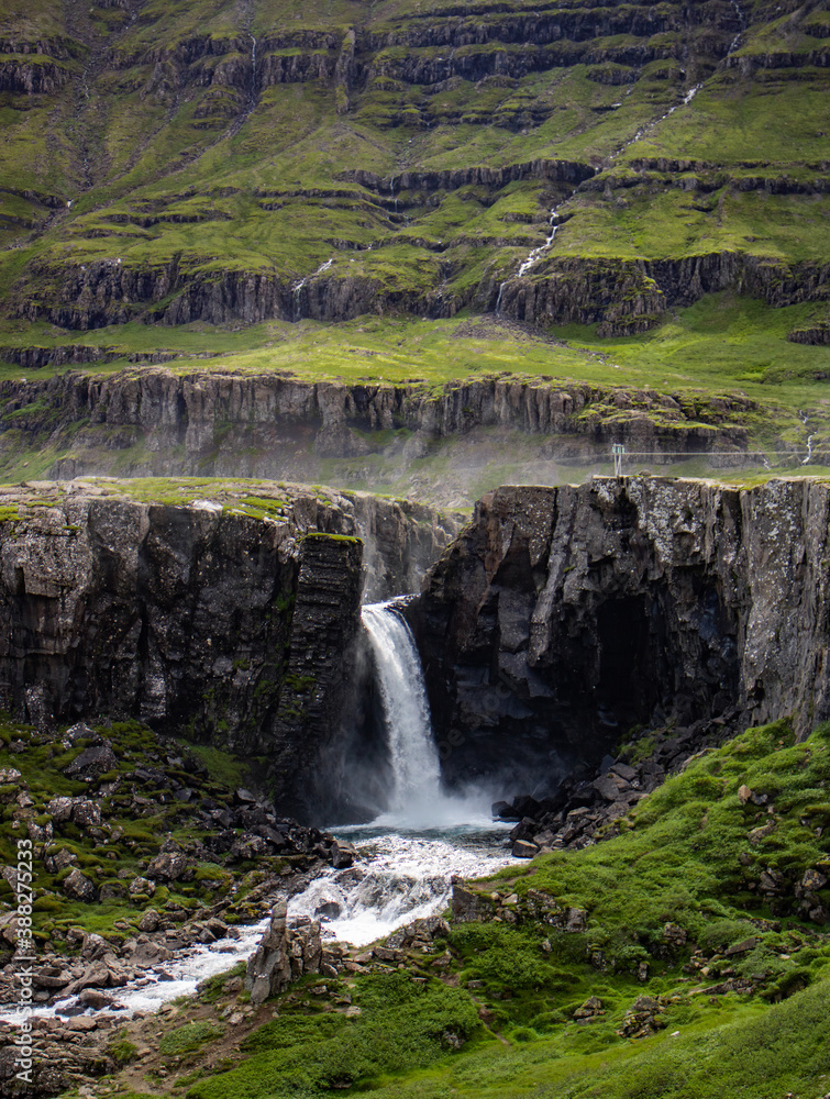 Iceland waterfall Iceland waterfall