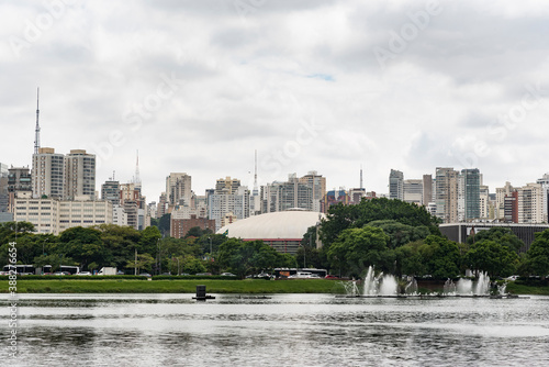 Sao Paolo skyline  Brazil