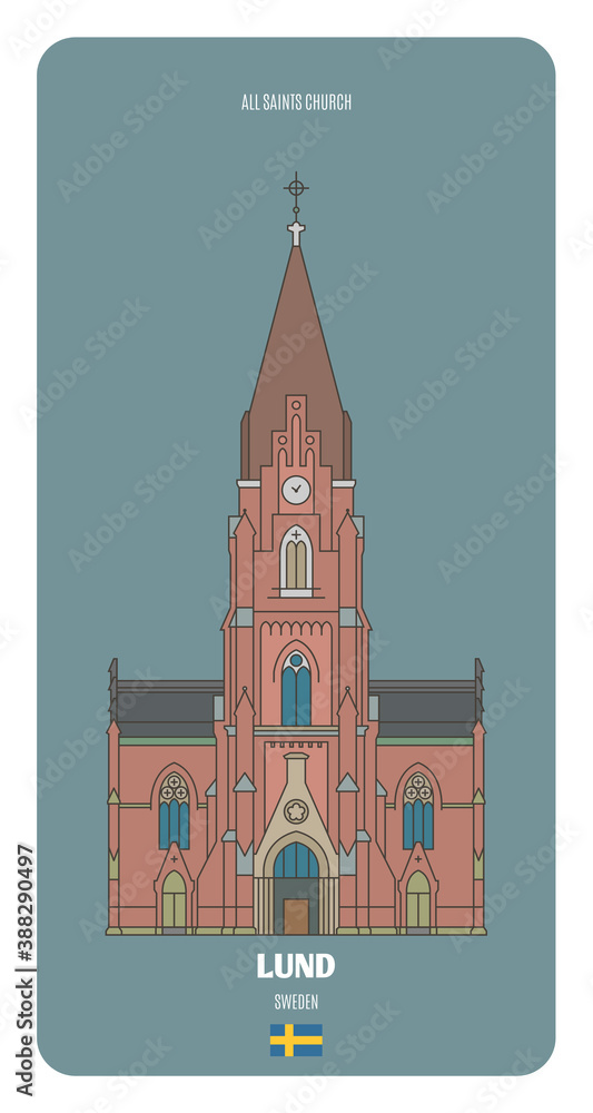 All Saints Church in Lund, Sweden All Saints Church in Lund, Sweden