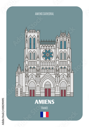 Amiens Cathedral in Amiens, France