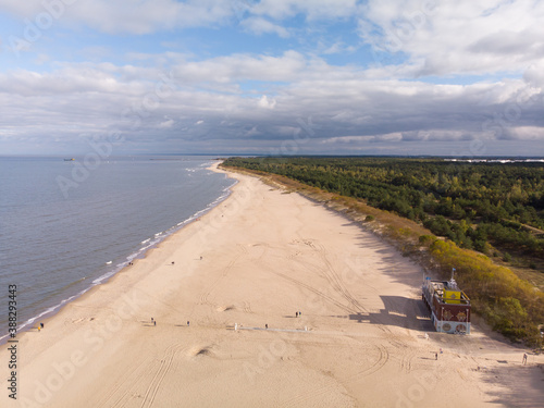 Plaża Stogi w Gdańsku/The Stogi beach in Gdansk, Pomerania, Poland