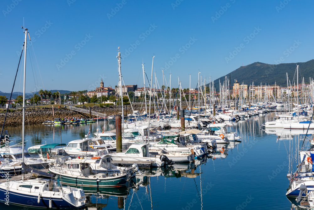 Hendaye, Basque Country, France - The Marina