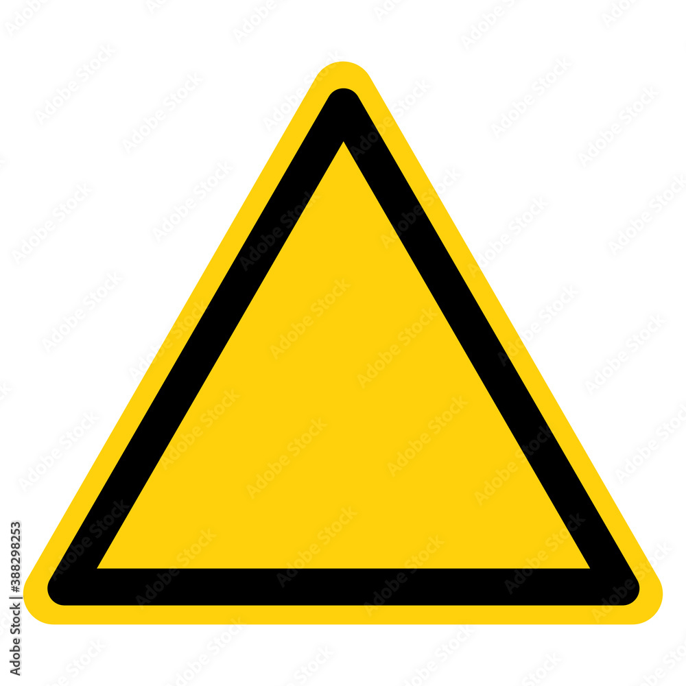 Background Triangle Warning Blank Symbol Sign,Vector Illustration, Isolate On White Background Label. EPS10 Background Triangle Warning Blank Symbol Sign,Vector Illustration, Isolate On White Background Label. EPS10