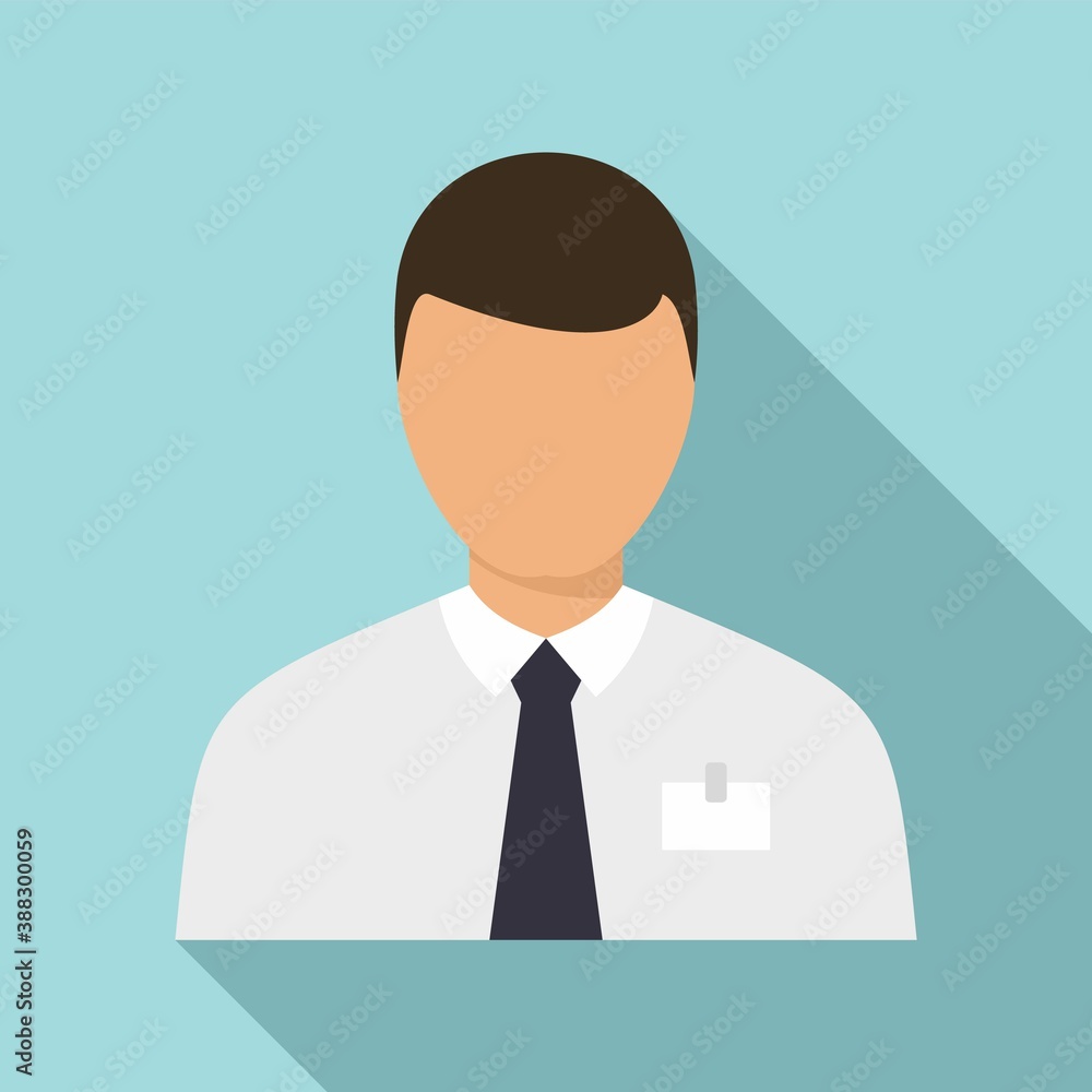 Internship customer icon. Flat illustration of internship customer vector icon for web design Internship customer icon. Flat illustration of internship customer vector icon for web design