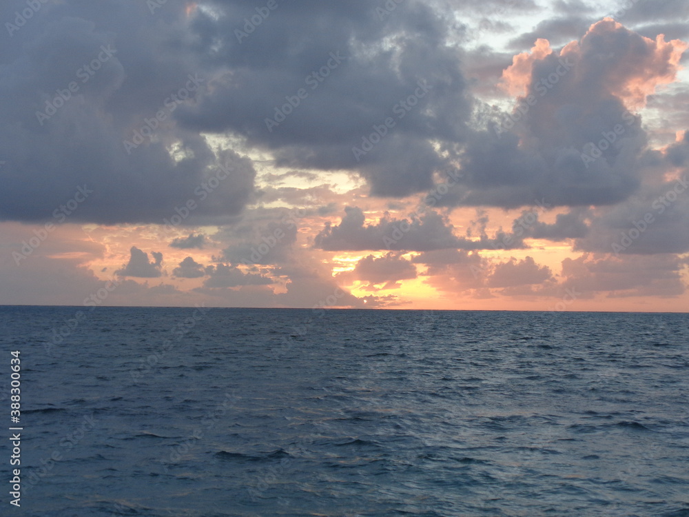 Fototapeta premium The stunning beaches and islands around the Caye Caulker reefs in Belize, Central America