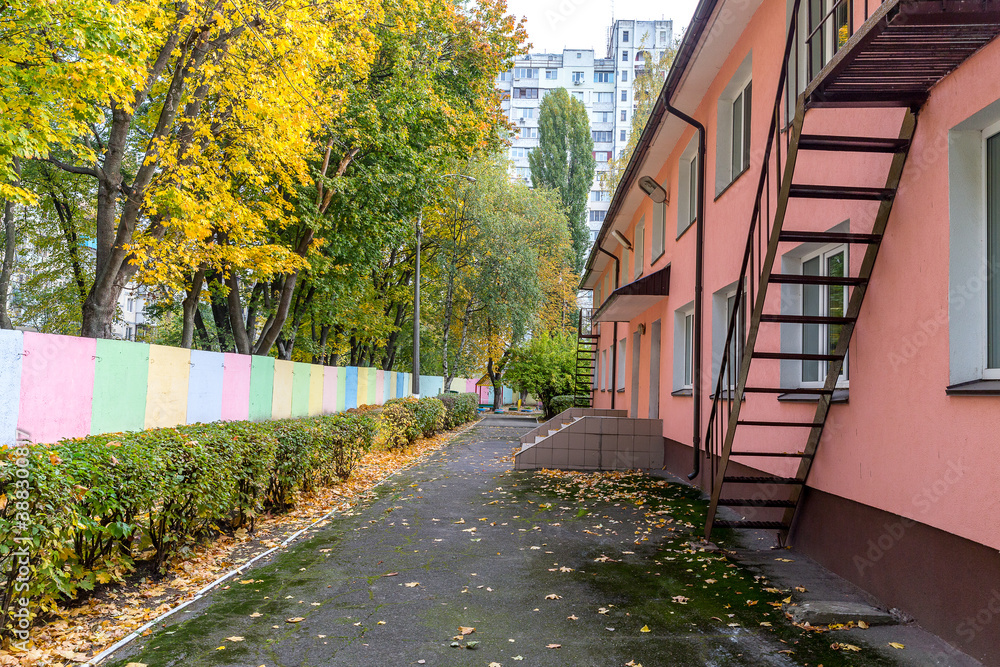 Fototapeta premium autumn in the city