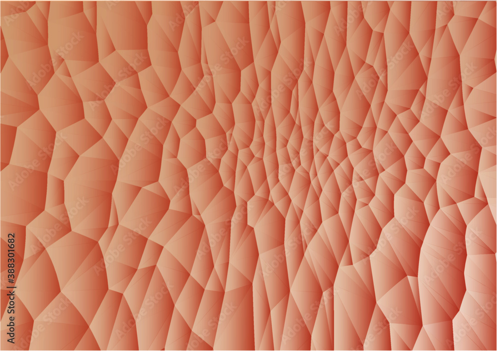 structure looks like human skin, polygonal vector illustration, close up structure looks like human skin, polygonal vector illustration, close up