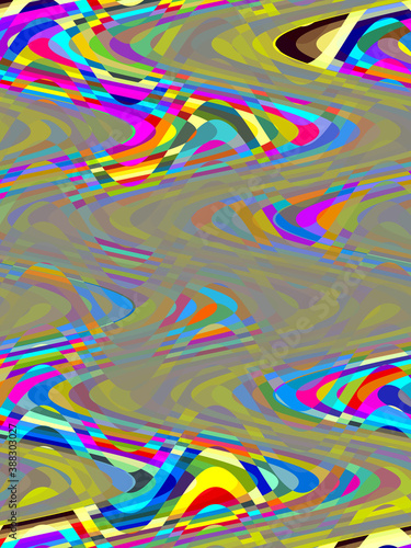 Colorful waves, abstract colorful background with lines