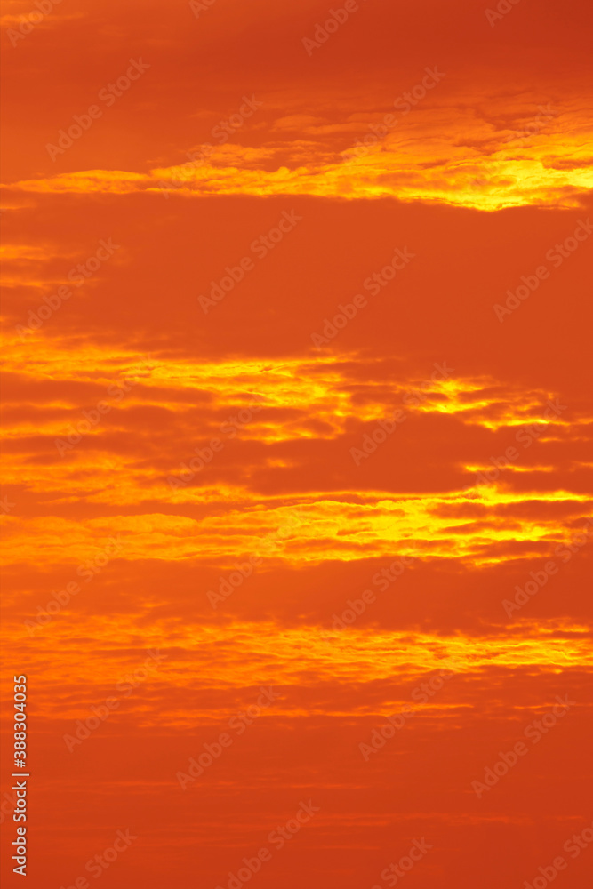 Obraz premium 稲佐山から見える夕焼け