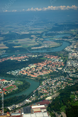 Steyr in Oesterreich von oben 12.9.2020 © Robert