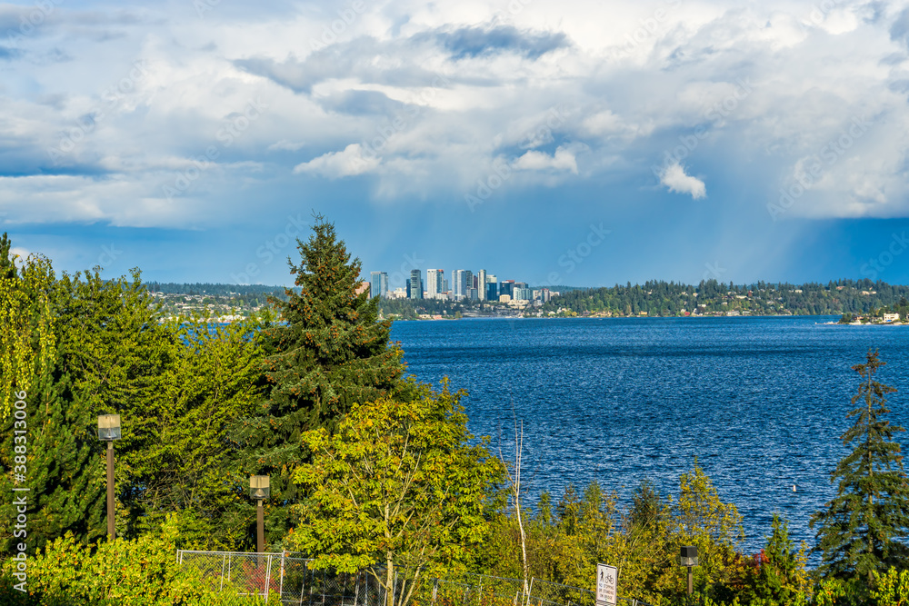 Obraz premium Bellevue Across The Lake