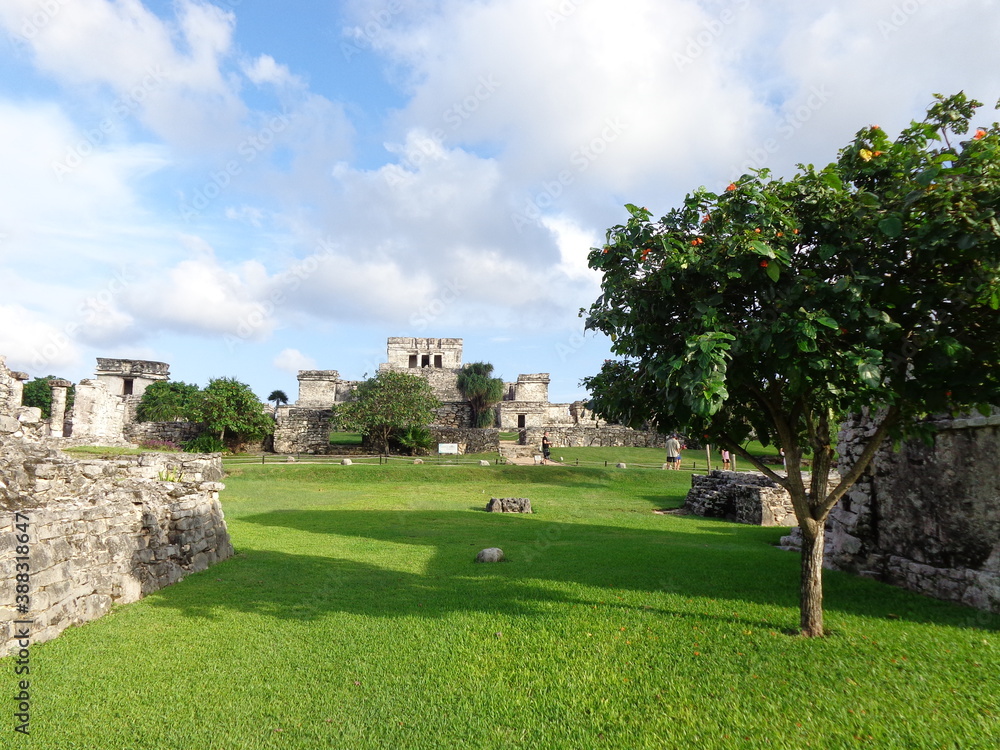 The beautiful beaches and jungle landscapes around Tulum on the Yucatan Peninsula, Mexico