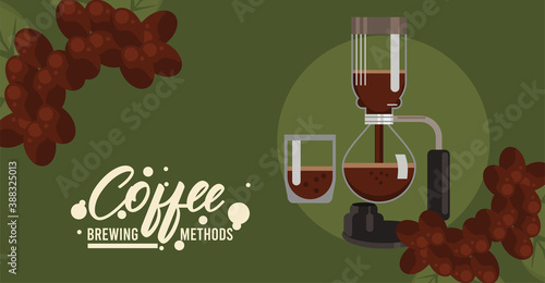 vacuum pot coffee brewing method