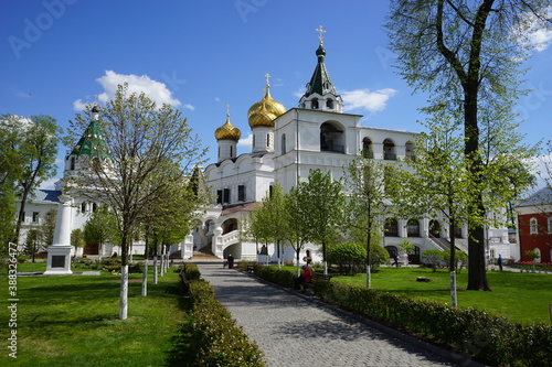 path inside the Ipatiev Monastery. Kostroma