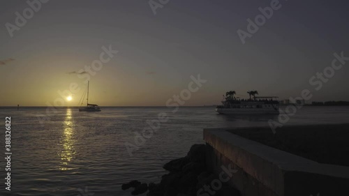 Boats at Sunset