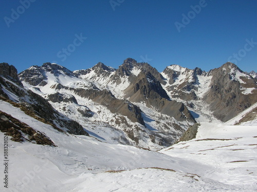 snow covered mountains © fabrosa