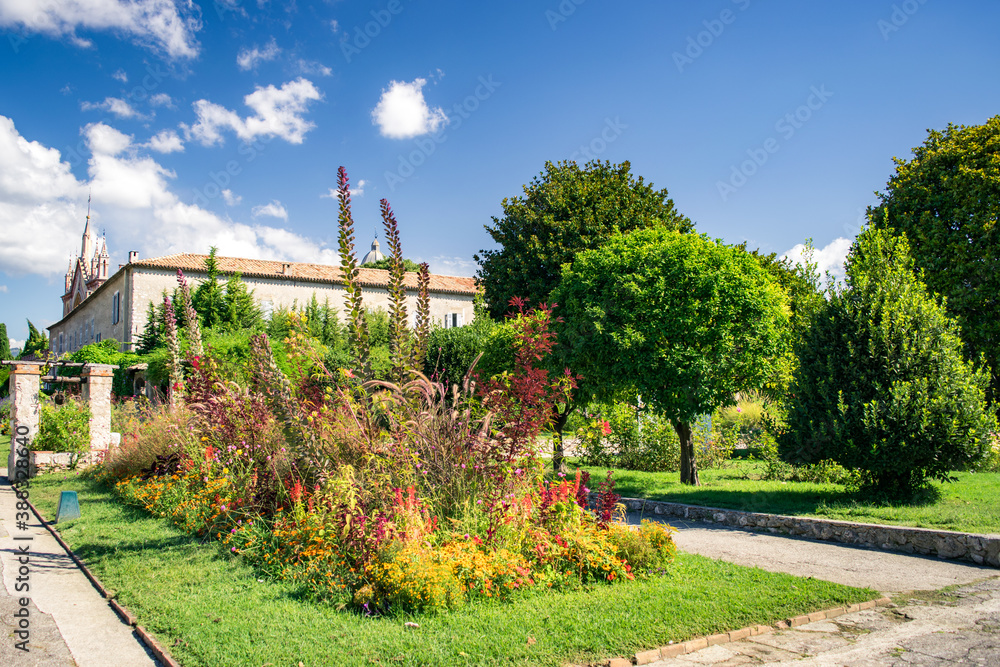 Fototapeta premium gardens of the Cimiez Monastery Nice