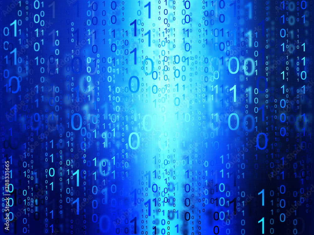 Data technology background. Big data visualization. Flow of data. Binary code. Background in a matrix style
Data technology background. Big data visualization. Flow of data. Binary code. Background in a matrix style