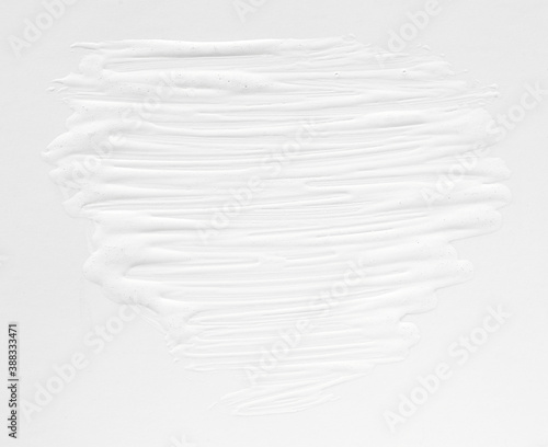 3 d texture of white paint with handmade brush strokes  decor elements for modern design. Abstract background for screensaver template and wedding card in gray gradient.