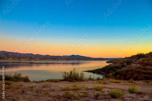 Lake Mead Sunrise, Nevada, USA