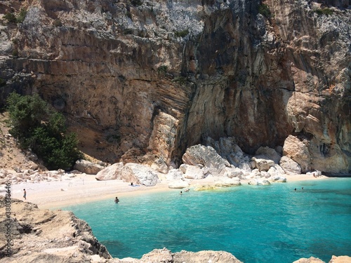 Cala Mariolu in Sardinia, Italy