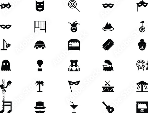 
Carnival Vector Icons 

