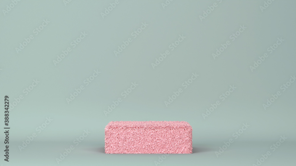 Fluffy rectangular podium Fluffy rectangular podium