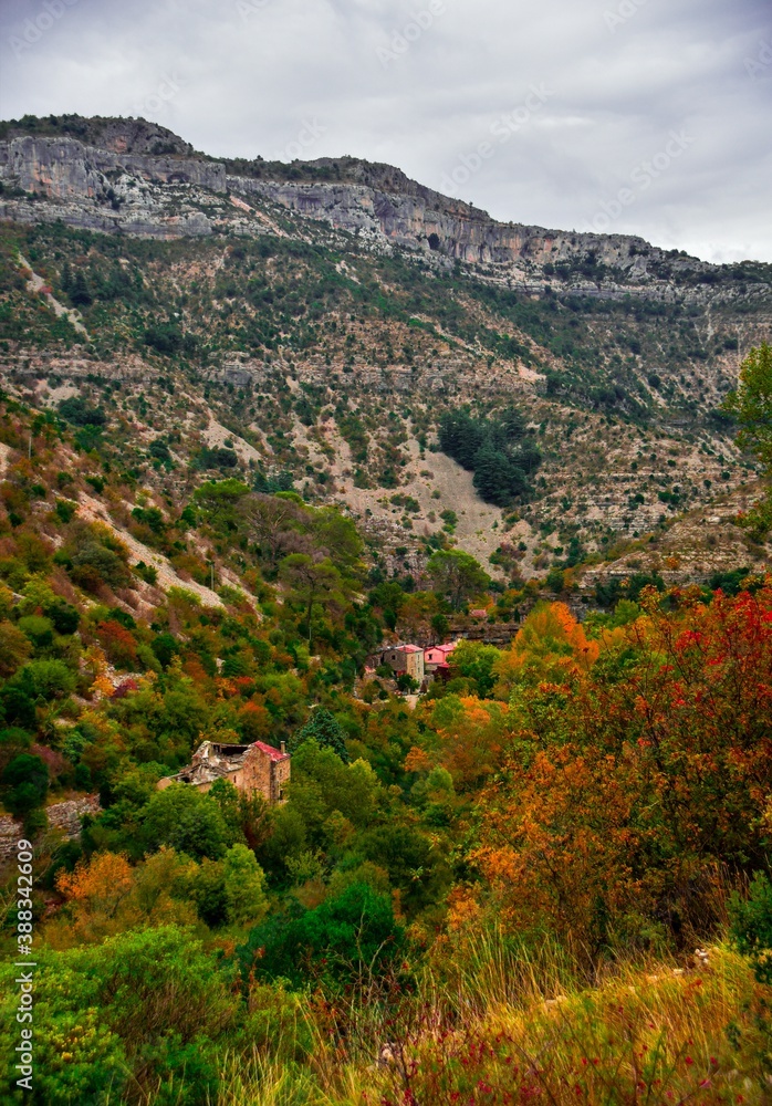 autumn in the mountains