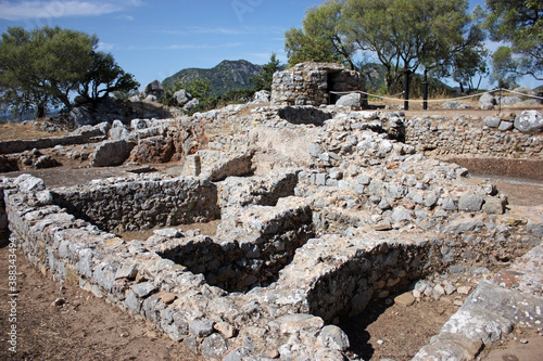 Termas de la ciudad romana de Ocuri en Ubrique, provincia de Cádiz España photo