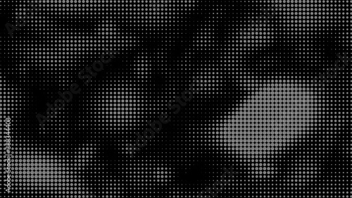 Colored dot array background isolated. Sea wave camouflage from stains. Abstract vector layer for presentation.