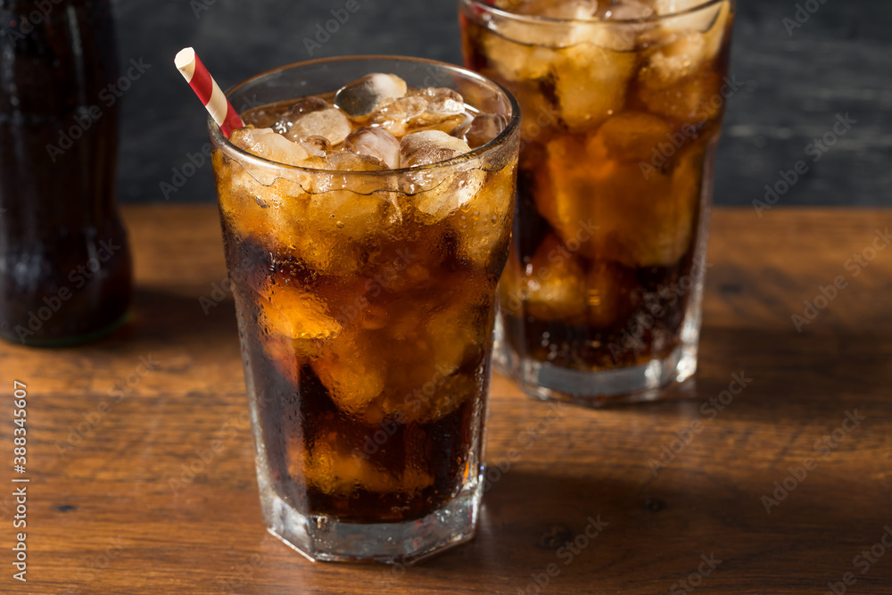 Refreshing Cold Dark Cola Soft Drink Refreshing Cold Dark Cola Soft Drink