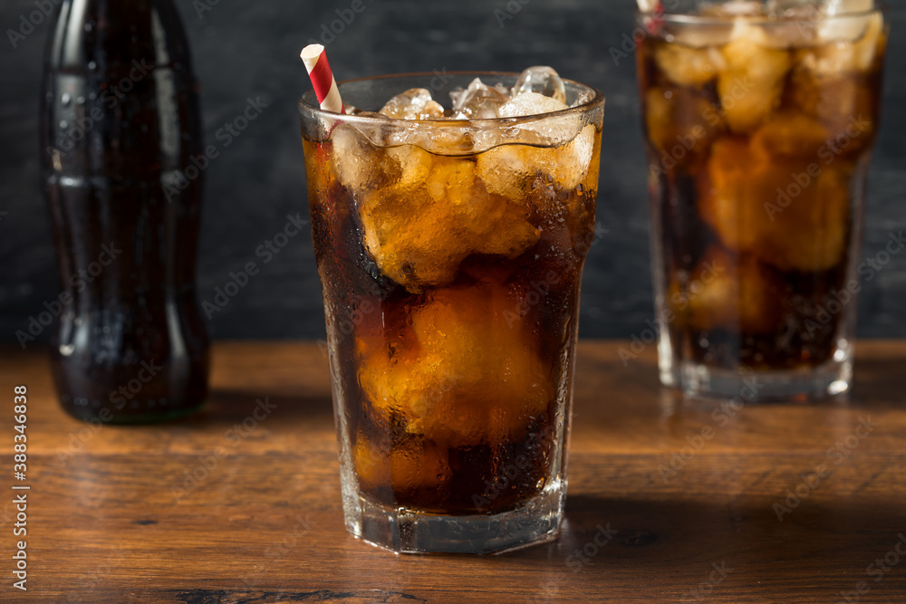 Refreshing Cold Dark Cola Soft Drink Refreshing Cold Dark Cola Soft Drink