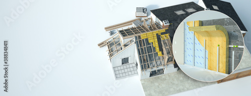 Photos Home construction, insulation