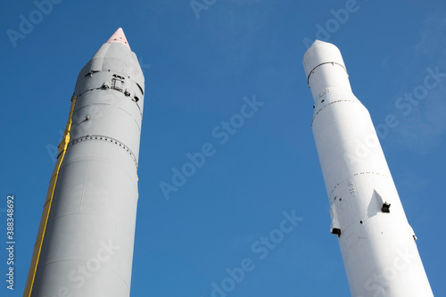 space rockets and ballistic missiles
