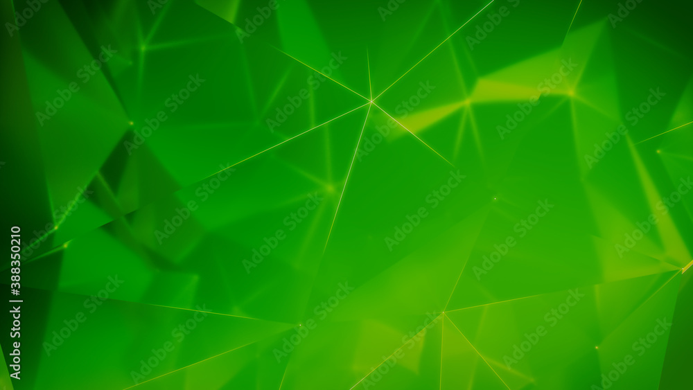 Futuristic, High Tech, green and yellow background, with network lines conveying a connectivity concept. 3D render Futuristic, High Tech, green and yellow background, with network lines conveying a connectivity concept. 3D render