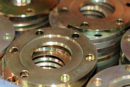 Wallpaper Mural Part made on cnc machine. Metal case of the device. Torontodigital.ca