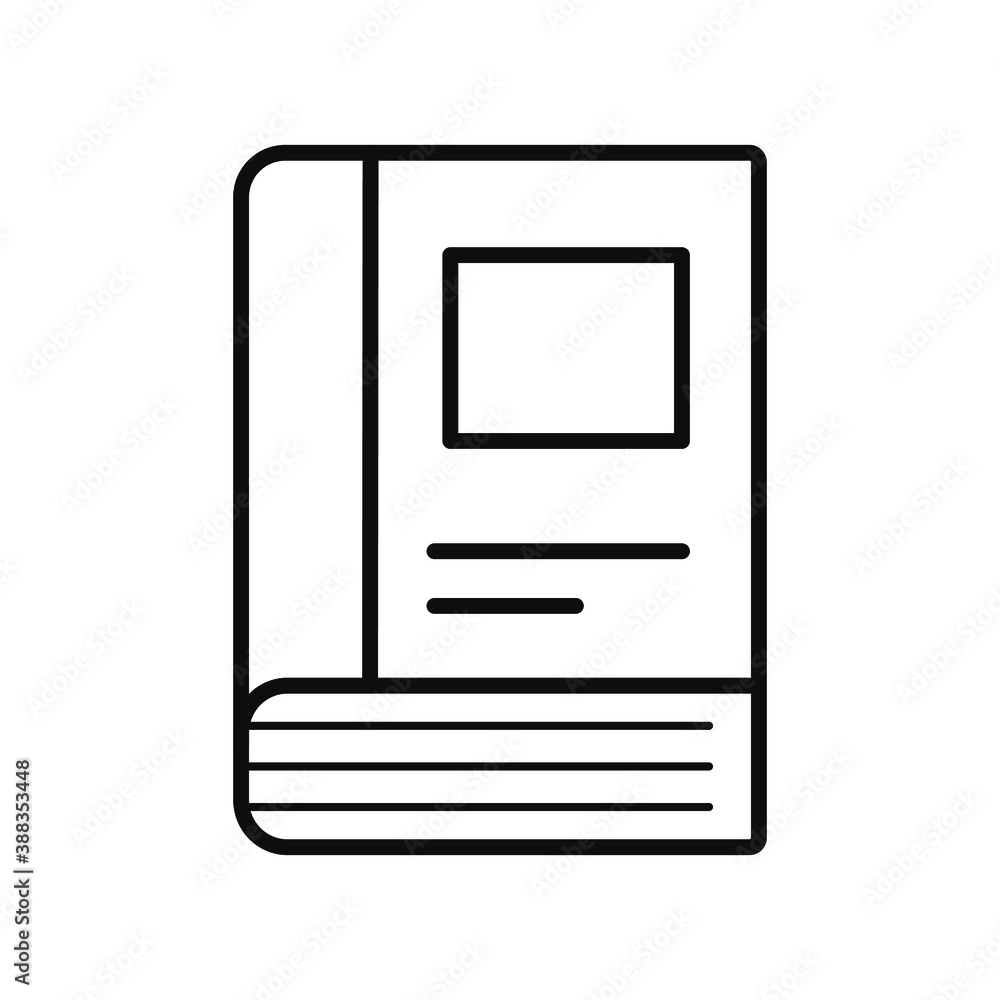 medical education book line icon medical education book line icon