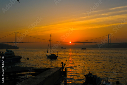 sunset in the harbor © msbcc